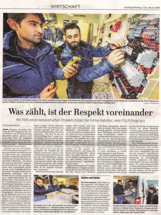 Habotec, Habotec GmbH, Masselbett 4, 23569 Lübeck, Elektrotechnik, Heizung, Smart Home, Sicherheitstechnik, Ansprechpartner, zuverlässig, Professionalität, Termintreue, ausgebildete Mitarbeiter, Kundenbindung, überzeugende Leistung, Beratung, Planung, Projektierung, Ausführung, Service und Wartung, Qualität, Verlässlichkeit, Kompetenz, Flexibilität, zufriedene Kunden, Unternehmen